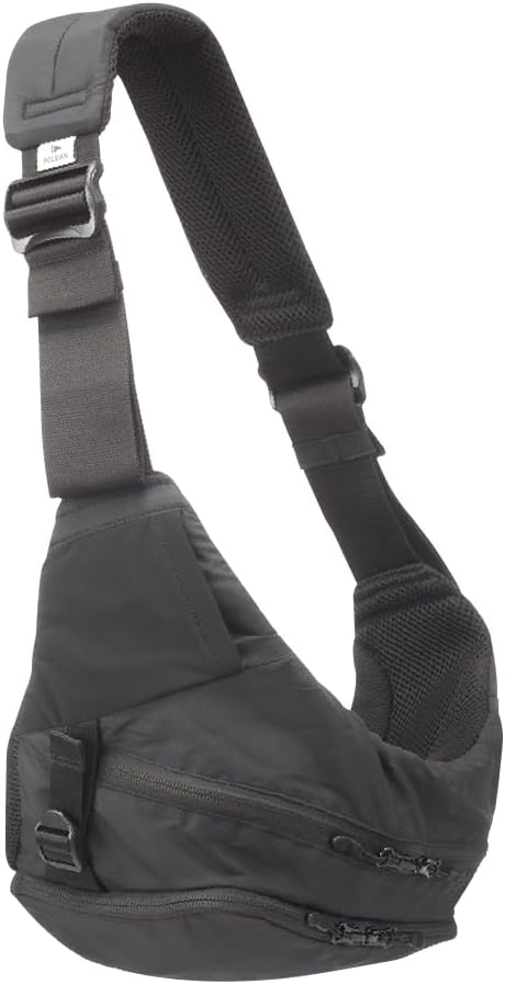 POLBAN MORE リップストップ ヒップシート ボディバッグ 抱っこ紐 黒