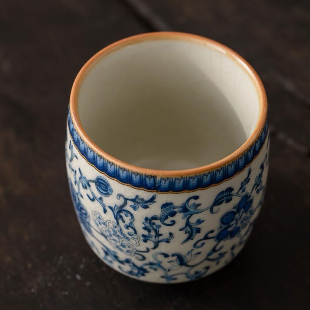 GSOUL Kungfu Tea cup Personal Teacup Owner's Cup Kung Fu Single Retro Study Tea Set Small Tea Cups