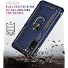 ADDIT S21 FE Case, Samsung Galaxy S21 FE Case Military Grade Protective with Magnetic Car Mount Ring Holder Stand Cover for Samsung Galaxy S21 FE - Blue - Thumbnail Image 6