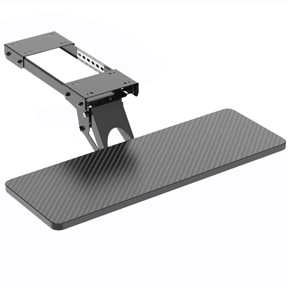 Amazon.co.jp: Tinse キーボードトレイ 机の下キーボードスライダー