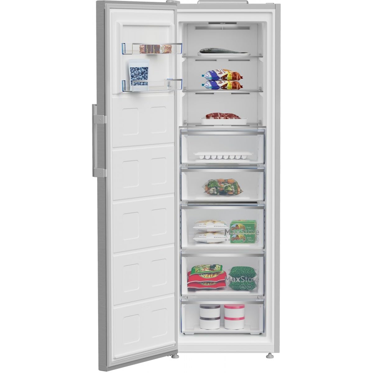 Beko B5RMFNE314X Congelatore libera installazione