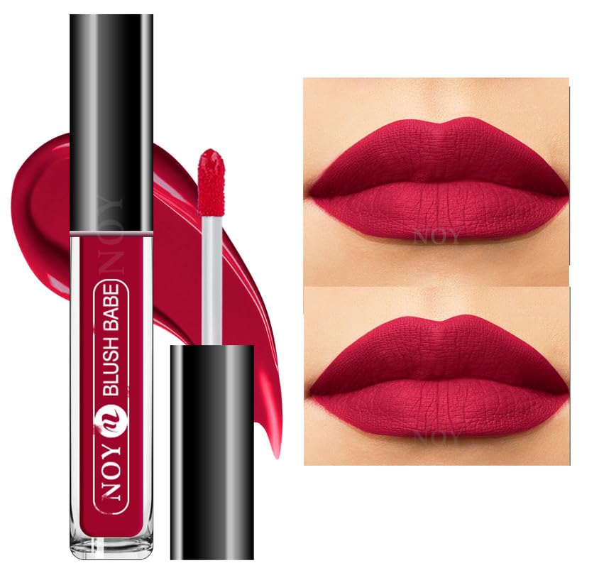 Image of NOY Pink Sumdge-Proof & Non Transfer Pure Matte Liquid Lipstick For Women And Girls #YN103
