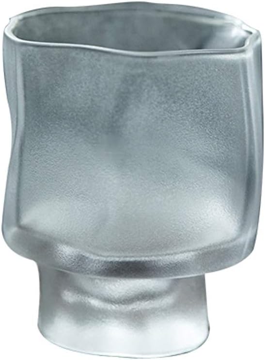 Water Glasses Tall Drinking Glasses Reusable Cups Glass Coffee Mug Cocktail Tumbler Heavy Base Tall Bar Glass Clear Glass Beer CupsRugged shape Frosted 2.73oz Perfect for Home, Restaurants and Partie