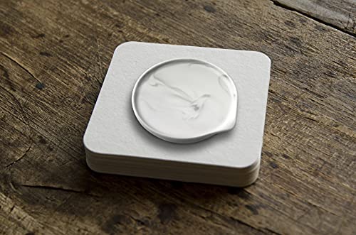 Large Spoon Rest,Ceramic Spoon Rest for Kitchen Counter Dishwasher Safe Marble Decor Spoon Holder for Kitchen,5.5 Inches by Roeveca - Image 6