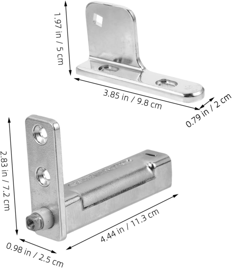 Metal Freezer Door Pivot Hinge Replacement for Fridge Support