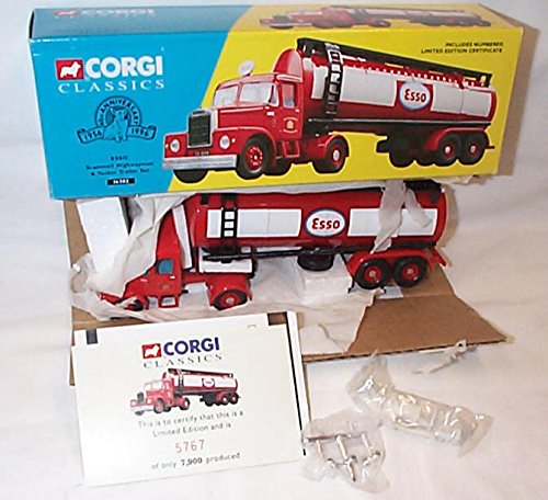 Corgi classic scammell highwayman and tanker set 1.50 scale limited edition diecast model