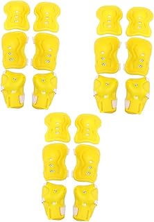 BESPORTBLE 18 Peças Conjunto De Joelheiras Infantis Roupa De Ciclismo Joelheiras Para Crianças Equipamentos Esportivos Equipamentos De Proteção Esportiva Equipamentos De Proteção Esportiva