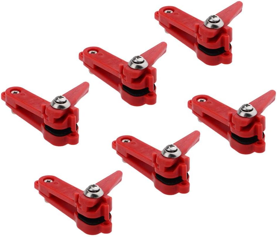 6 X Power Grip Plus Downrigger Outrigger | Adjustable Heavy Tension Snap Release Clips for Kite Fishing | Corrosion Clip for Quick Release | Saltwater Offshore Tackle Tool