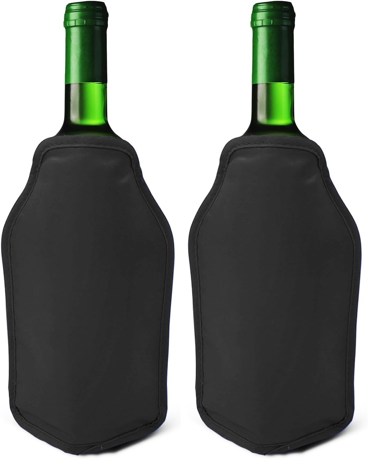 Glacière pour bouteille de vin Joejis noir - Manchon refroidisseur de champagne et prosecco