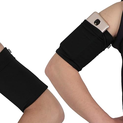 Brazalete grande grande para teléfono celular, correr, caminar, trotar, senderismo, senderismo, jardinería, patinaje, levantamiento de pesas para