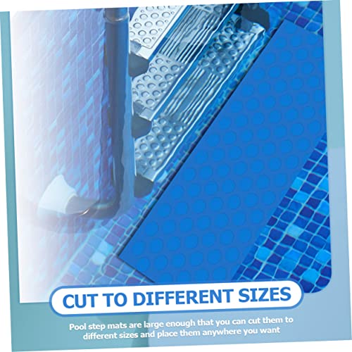 Alfombra antideslizante para escalera de piscina Ciieeo miniatura 6