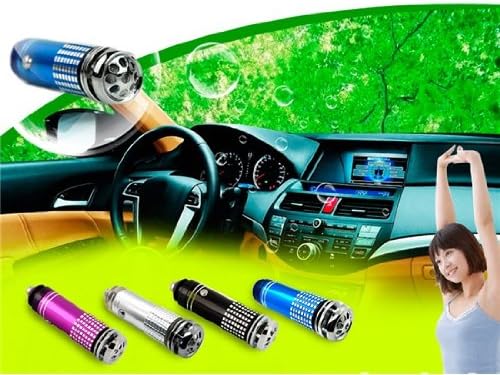 Mini 2 in 1 Ozone and Anion Car Oxygen Bar (Blue)