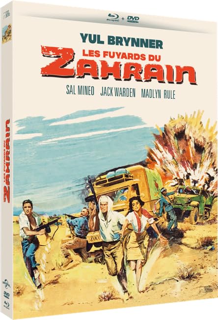 Les Fuyards du Zahrain [Combo Blu-Ray + DVD-Édition Limitée]