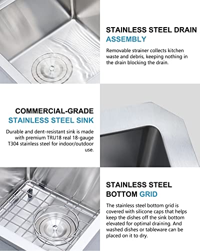 Homtone-15x16-Undermount-Kitchen-Sink-with-Cover-Hidden-Kitchen-Sink-Bar-Sink-Single-Bowl-Stainless-Steel-Sink-for-RV-Outdoor-10-Deep-Sink