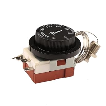 TS-320SR-C Korea Rainbow Capillary Thermostat with Screw 50-320 Celsius Three Feet Tempering Switch 3 Pin Temperature Controller