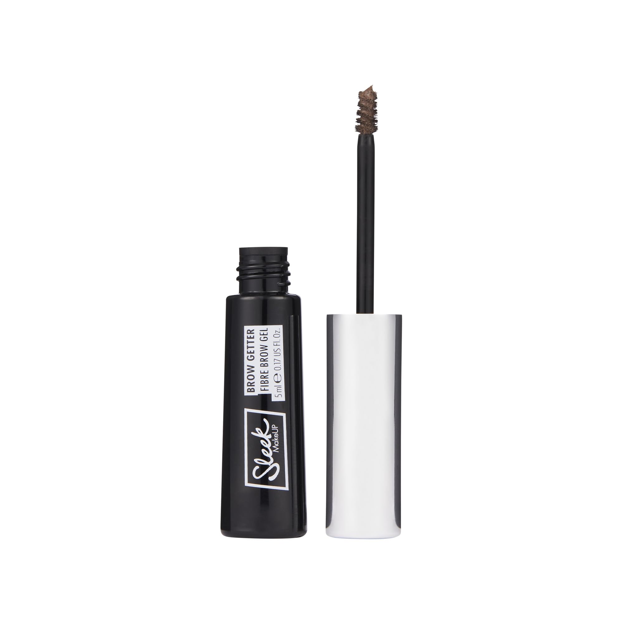 Sleek SL5244 Brow Getter Fibre Gel Ash Brown - Sleek for Adults Ideal for Daily Beauty and Care Brown - Image 2