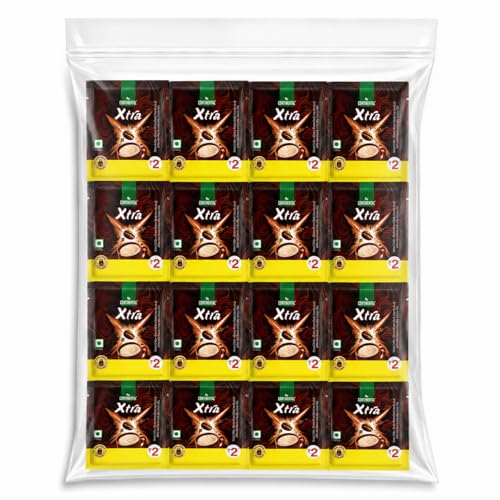 Image of Continental Xtra Instant Coffee Sachets | 192 Sachets |‎ 70% Coffee - 30% Chicory | South Blend Instant Coffee | Medium Roast | Premium Blend of Arabica & Robusta | Rich Aromatic Coffee | Makes 192 Cups