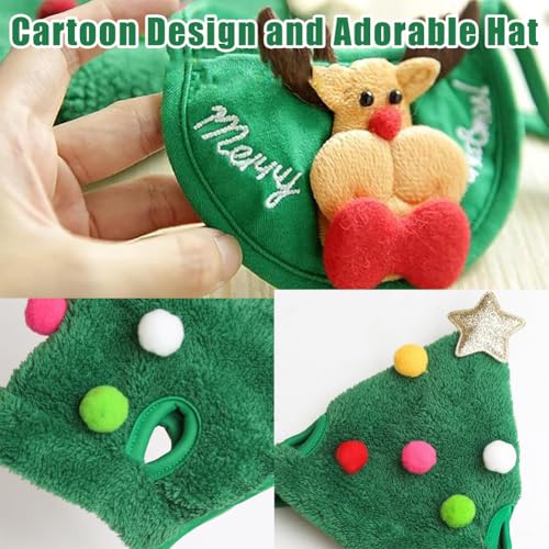 Set disfraz árbol navideño para perros pequeños M miniatura 3