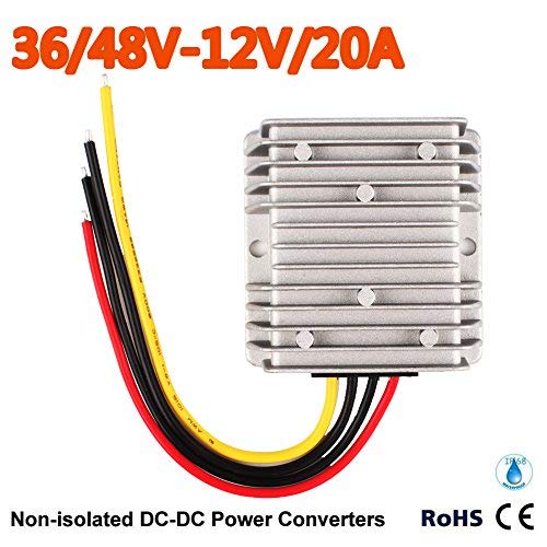 Club Car Precedent Voltage Reducer 36V48V Volt to 12V 20 Amp 2017