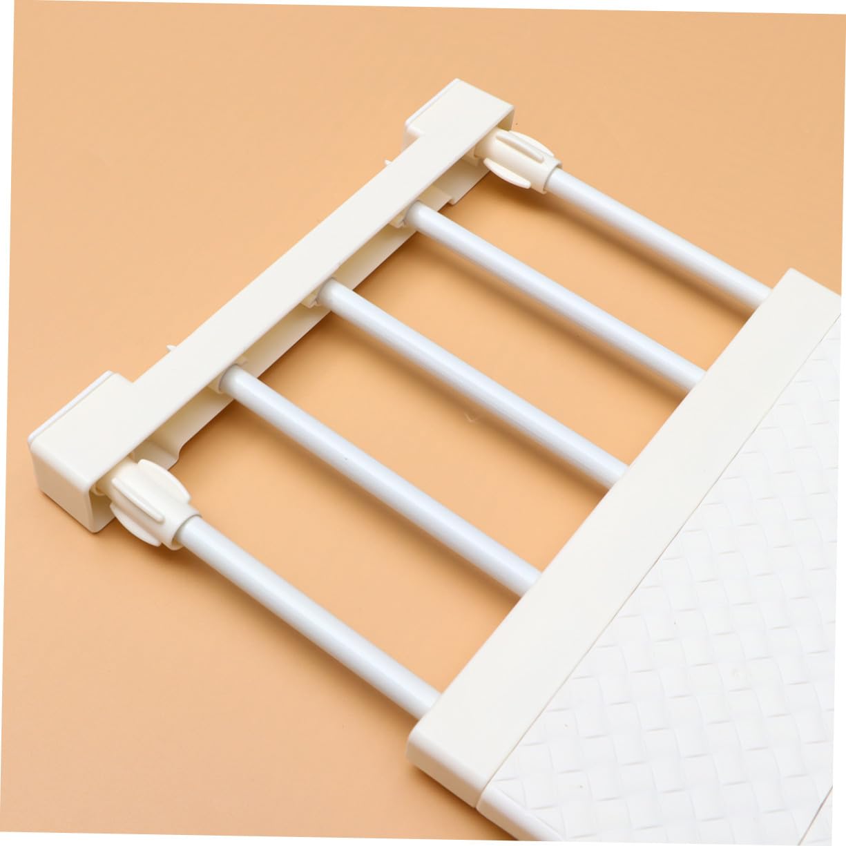 Mipcase Separador de Armario Extensible de Plástico Blanco 50-80cm, 10 Kg