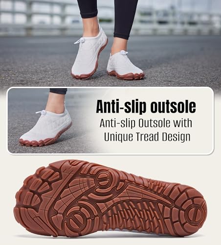 Image of Minimalist Barefoot Shoes for Women Men Wide Toe Zero Drop Lightweight Casual Sneakers