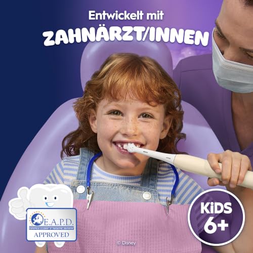 Oral-B iO Aufsteckbürsten Kids 6+ Disney Angel, Weiß, 4 Stück – Ansicht 4