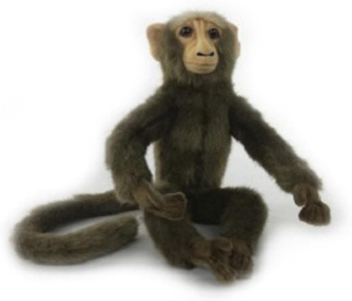 Hansa Synthetic Fiber Macaque Baby Monkey with Multi-Color 7735