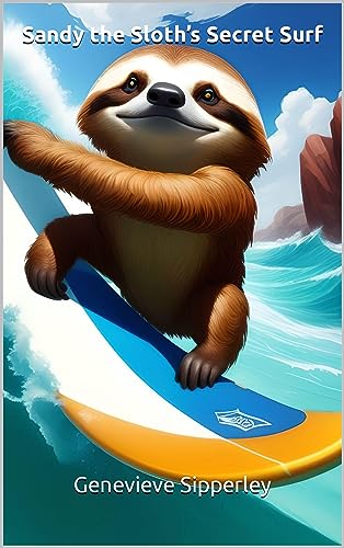 Sandy the Sloth’s Secret Surf (Colorful Animal Rhyming Adventure Stories for Kids) (English Edition)
