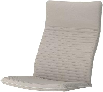 Ikea POANG armchair, brown/Knisa light beige