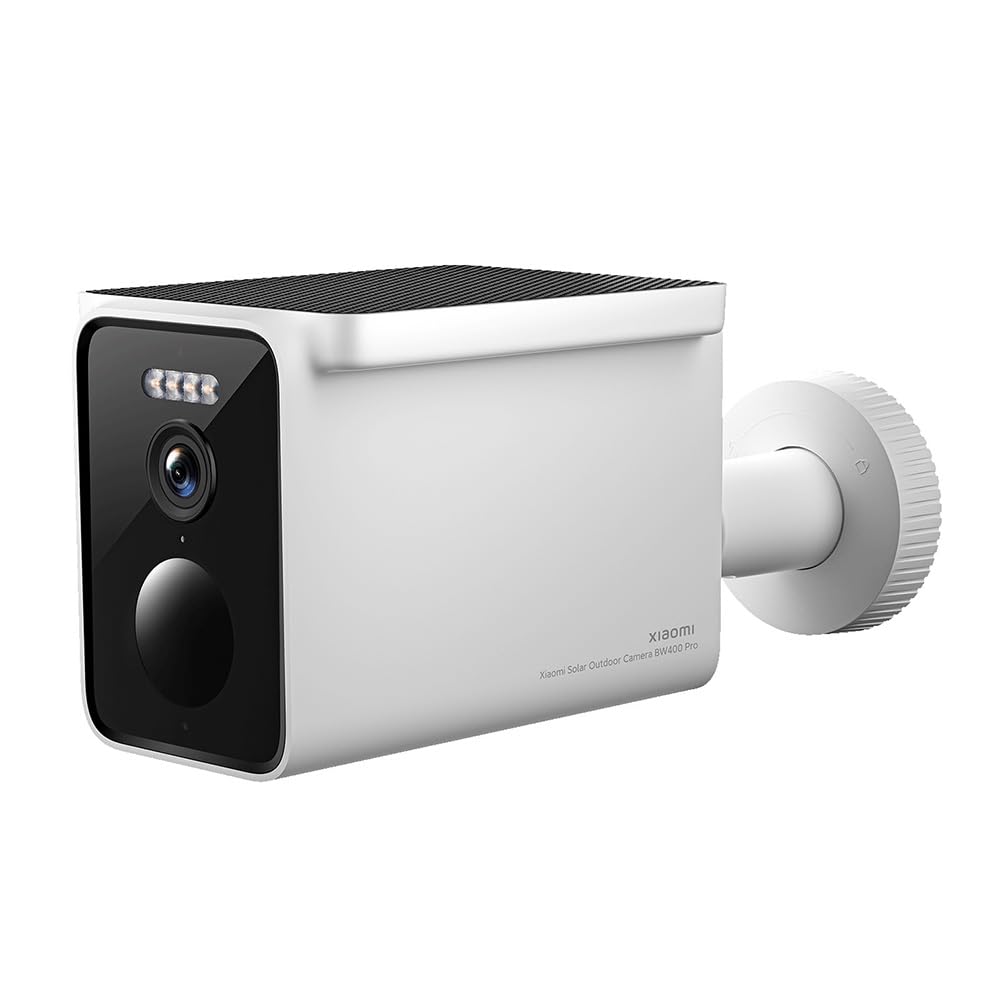 Xiaomi Solar Outdoor Camera BW400 Pro Set | High-capacity battey | 132 degree | AI detection | IP66 dust and water resistance |
