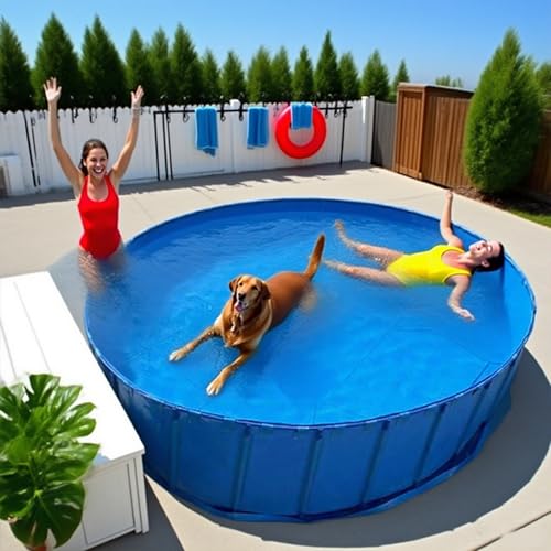 Piscinas Desmontables Acero/ Piscina Marco Piscina De Estructura De 60 80 100 120 150 Cm De Profundidad/albercas Para Adultos, Alberca Elevada Doméstica Con Válvula De Drenaje(10X1.2M/94000L/25000GAL)