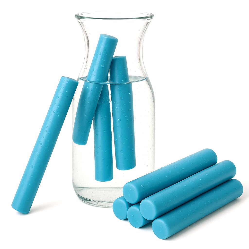 Set de 14 Acumuladores de Frío para Botellas - Enfriadores Reutilizables Alargados para Nevera, Bolsas Térmicas y Picnic - Accesorios de Hielo Portátiles
