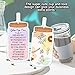 Cup Care Instructions Cards, Tumblers Care Instruction Insert for Small Business, Glass Cup Care Cards,Customer Directions Cards, Small Online Shop Package Insert,50 Pack 6JE044