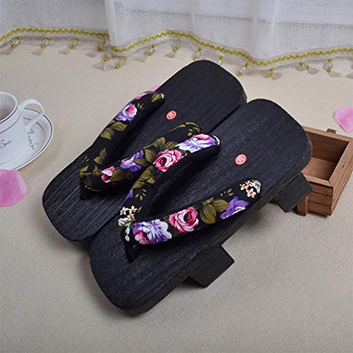 Zuecos japoneses para mujer y hombre Holibanna, sandalias de plataforma de verano 3