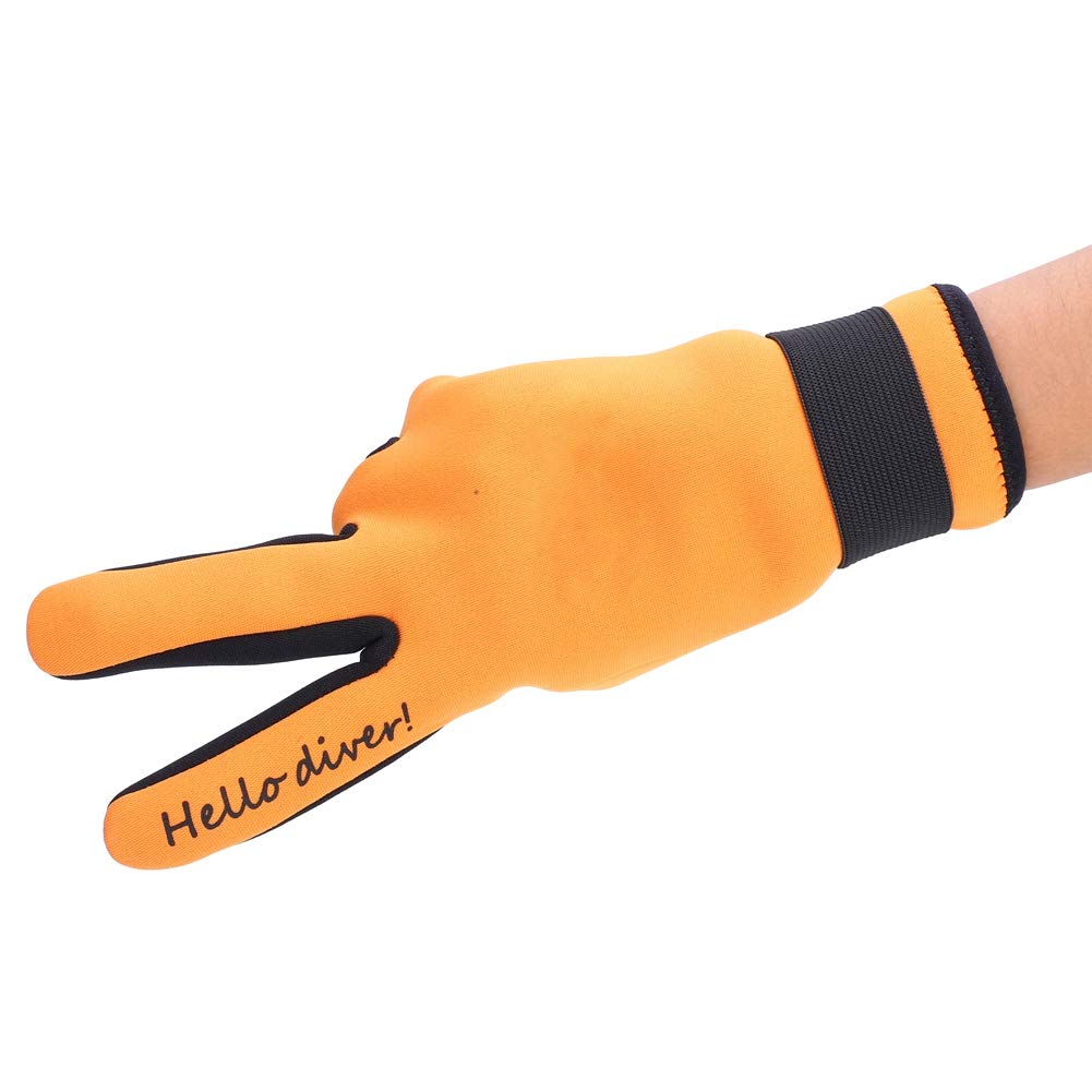 Wysokiej Jakości Neoprenowe Rękawice do Nurkowania 2 Mm do Snorkelingu i Surfingu, Czarne/różowe/pomarańczowe, S/M/L/XL