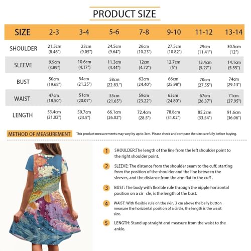 Robe d'été fille avec poche | La solution confort pour bouger librement - 5
