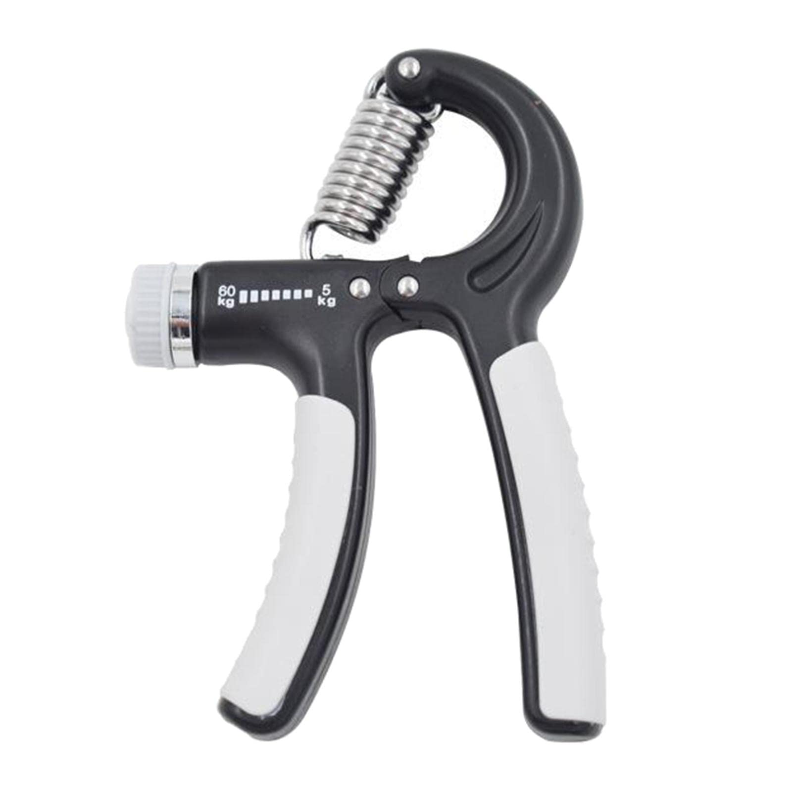 Hand Grip Strengthener Adjustable Wrist Forearm Gripper Exercise Black Gray-image-28