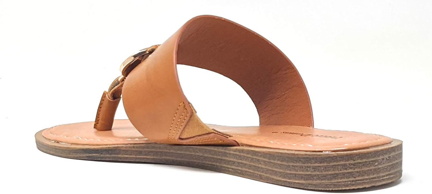 Pierre Dumas Women's Limit-20 Sandal (Tan-7 7 Tan-7