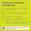 GROWIT Soil Moisture Meter for Plants - Plant Moisture Meter for House Plants - No Batteries Required #3