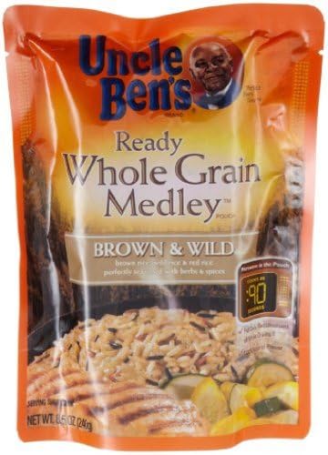 Amazon.com : Uncle Ben's, Ready, Whole Grain Medley, Brown & Wild Rice ...