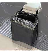 Ginsco Foldable Car Trash Can Large 3 Gallons, Hanging Car Garbage Can Large Capacity Water-Resis...