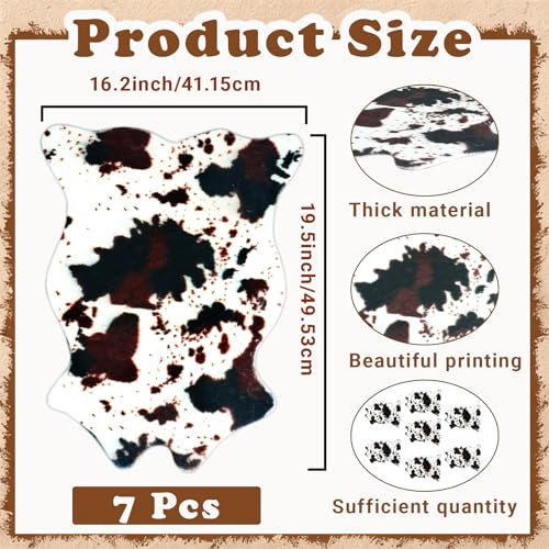 Tapetes Mini Vacuno Sintético 7 pcs 49.53 x 41.15 cm miniatura 3