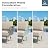 MFSTUDIO 4-Seat Rope Patio Furniture Set with Cushion