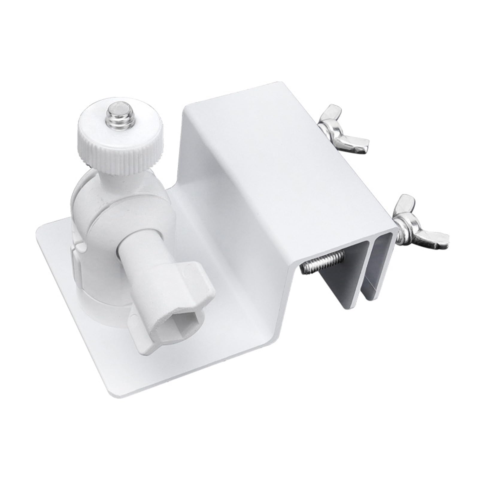 Osniyaw White Convenient Camera Gutter Mounts With Flexible Positioning And Durable Aluminum Alloy Construction Materials.compatibility With Solar Panels For Daily Use