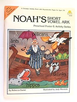 Unknown Binding Noah's Short Vowel Ark *Preschool Poster & Activity Series Book