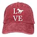 Produktbild AOHOT Herren Damen Baseball Caps,Hüte, Mützen, Classic Baseball Cap, Men's Adjustable Baseball Cap I Love Horses Classic Hat