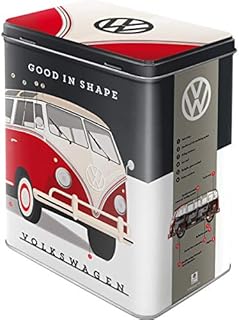 Nostalgic-Art Storage Tin L, Metal, Multicoloured, 10 x 14 x 20 cm