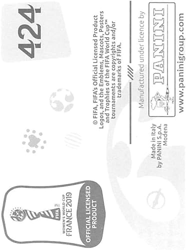Miniatura 2 de 2019 Panini FIFA Women's World Cup France Album Stickers (Individual Sticker Only) Soccer #424 Thailand Team Photo Thailand 2 Inch by 2 12 Inch