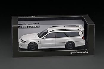 Ignition Model 1/18 ステージア260RS　限定10台 EG付 1/18 Ignition Model Nissan STAGEA 260RS (WGNC34) White with