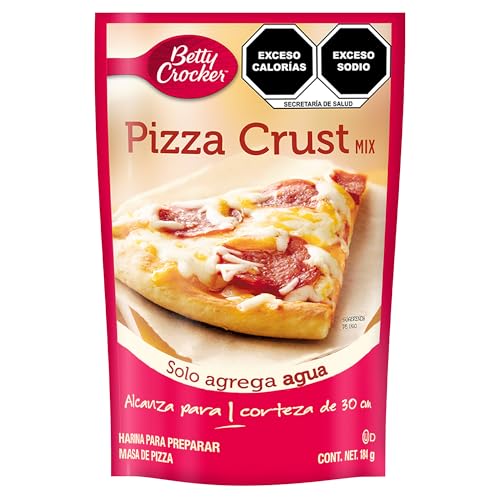 Catálogo de Masa del mes. 35 Betty Crocker Harina para Pizza 184 g